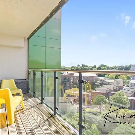 Apartment Luxury 2 Bed - - Mailbox - Bhx Station - Bullring - O2 Academy - Free Parking Birmingham